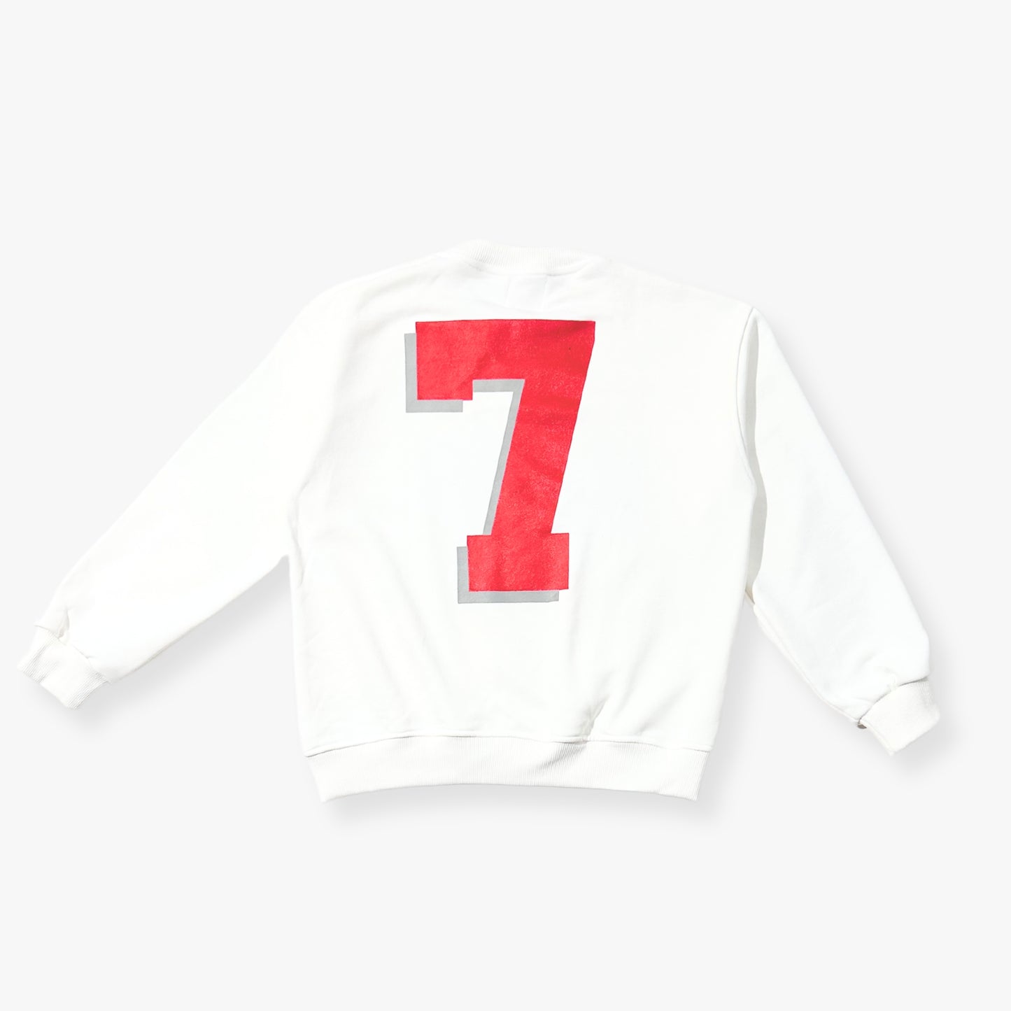 Jersey Crewneck "WHITE"