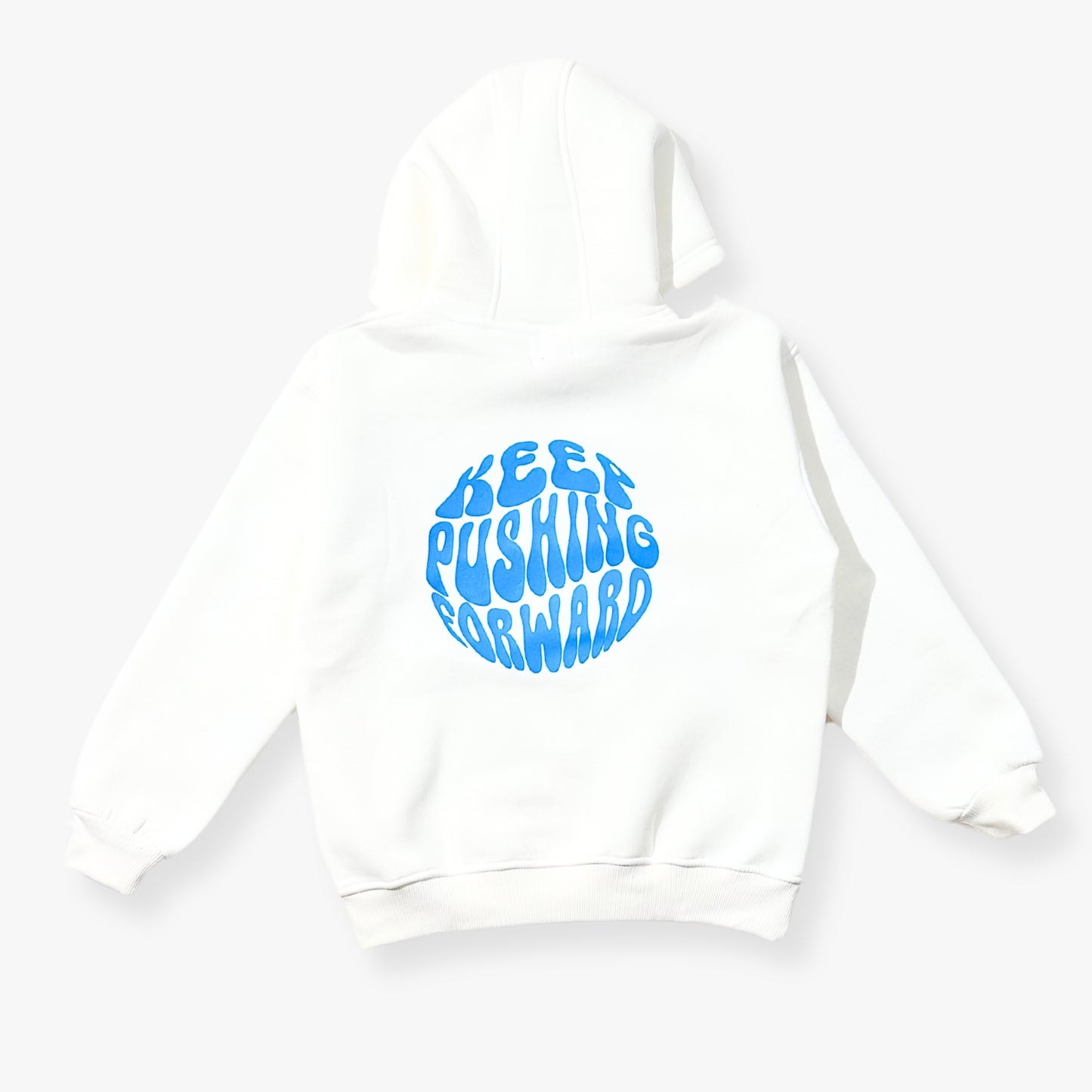 Keep Pushing Hoodie "WHITE"