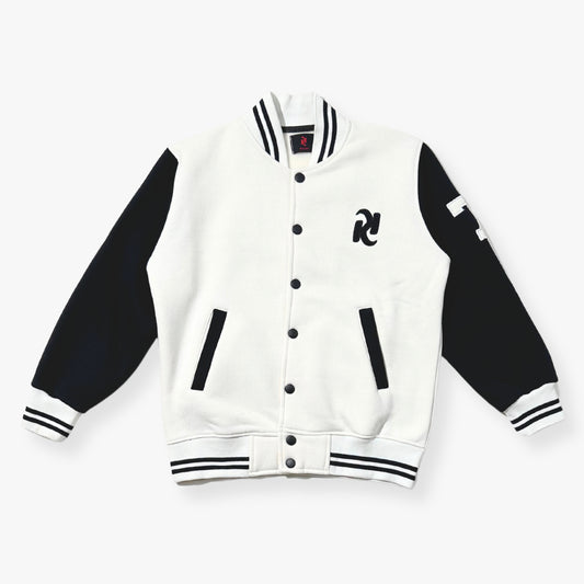 Baseball Jacket "WHITE"