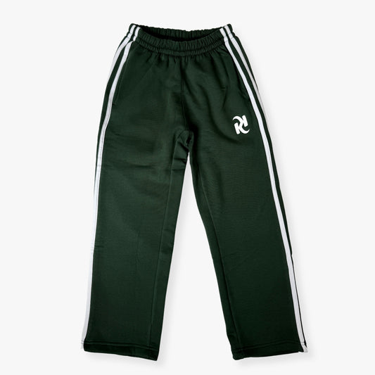 STRIPE SWEATPANTS "OLIVE"