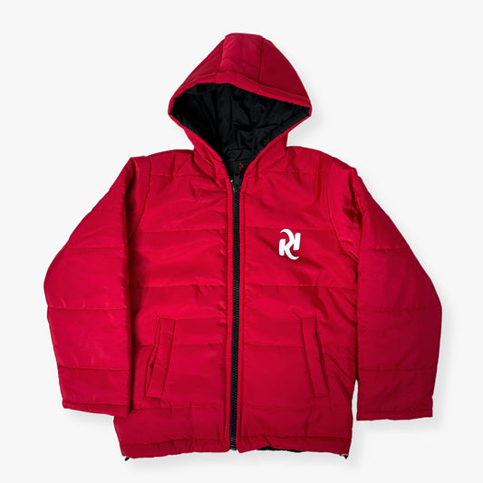 BASIC PUFFER JACKET "RED"