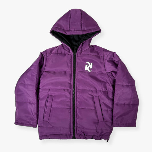 BASIC PUFFER JACKET "PURPLE"